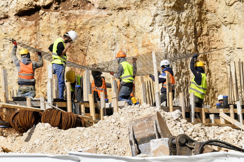 Chantier de construction