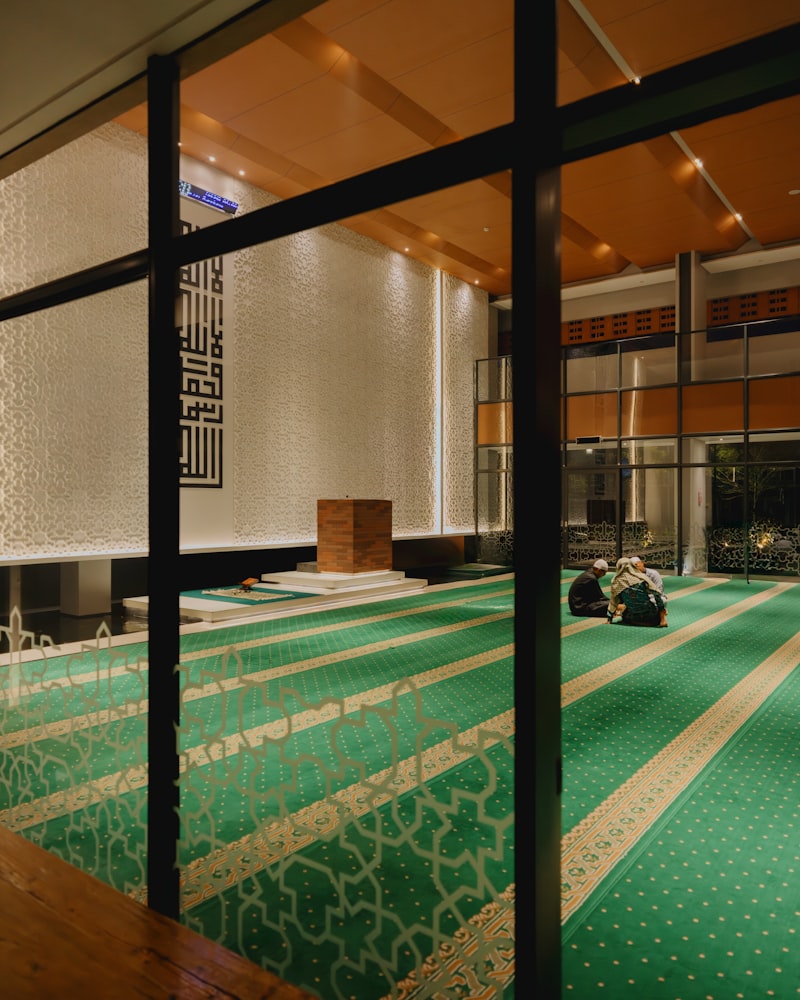 Salle de prière intérieure
